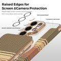 Samsung Galaxy S26 Ultra Stilig magnetisk flipp-deksel med RFID-kortspor - brun