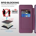 Samsung Galaxy S26 Ultra Stilig magnetisk flipp-deksel med RFID-kortspor