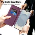Samsung Galaxy S26 Ultra Stilig magnetisk flipp-deksel med RFID-kortspor