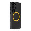 Samsung Galaxy S26 Ultra Tactical MagForce Hyperstealth 2.0 MagSafe-deksel - svart / gul