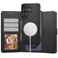Samsung Galaxy S26 Ultra Tech-Protect 2-i-1 lommeboketui - kompatibel med Magsafe - svart