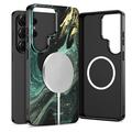 Samsung Galaxy S26 Ultra Tech-Protect Lamano MagSafe-deksel - Verde Aura