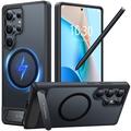 Samsung Galaxy S26 Ultra Torras Ostand L1 Magnetisk Deksel med stativ - Svart