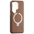 Samsung Galaxy S26 Ultra Torras Ostand Q3 VegSkin Magnetisk Deksel - brun