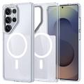 Samsung Galaxy S26 Ultra Tofarget hybrid-deksel - MagSafe-kompatibel - hvit