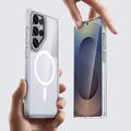 Samsung Galaxy S26 Ultra Tofarget hybrid-deksel - MagSafe-kompatibel - hvit