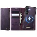 Samsung Galaxy S26+ Caseme C49 2-i-1 avtakbar lommebokveske - MagSafe-kompatibel, RFID