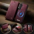 Samsung Galaxy S26+ Caseme C49 2-i-1 avtakbar lommebokveske - MagSafe-kompatibel, RFID