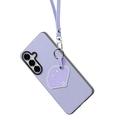 Samsung Galaxy S26+ Dux Ducis Luvy-deksel med fingerring/håndstropp - Lilla / skall