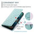 Samsung Galaxy S26+ Luksuriøst Vattert Lommeboketui - Grønn