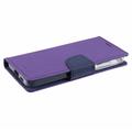 Samsung Galaxy S26+ Mercury Goospery Fancy Diary Lommebok-deksel - Lilla