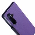 Samsung Galaxy S26+ Mercury Goospery Fancy Diary Lommebok-deksel - Lilla