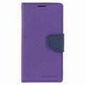 Samsung Galaxy S26+ Mercury Goospery Fancy Diary Lommebok-deksel - Lilla