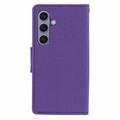 Samsung Galaxy S26+ Mercury Goospery Fancy Diary Lommebok-deksel - Lilla