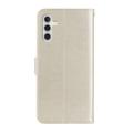 Samsung Galaxy S26+ Ugle Rhinestone Lommebok-deksel - gull