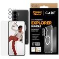 Samsung Galaxy S26+ PanzerGlass Care 3-i-1 Explorer-pakke - gjennomsiktig