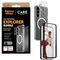 Samsung Galaxy S26+ PanzerGlass Care 3-i-1 Explorer-pakke - gjennomsiktig