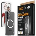Samsung Galaxy S26+ PanzerGlass Care 3-i-1 Explorer-pakke - gjennomsiktig