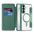 Samsung Galaxy S26+ Stilig magnetisk flipp-deksel med RFID-kortspor