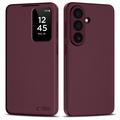Samsung Galaxy S26+ Tech-Protect Smart Clear View Flip-etui med kortspor