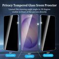 Samsung Galaxy S27 Privacy Full Cover Beskyttelsesglass - Svart Kant