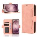 Samsung Galaxy S27 Pro Kortholder Lommebokveske - Rosa