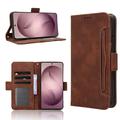 Samsung Galaxy S27 Ultra Kortholder Lommebokveske - brun