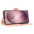 Samsung Galaxy S27 Ultra Kortholder Lommebokveske - Rosa