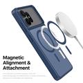 Samsung Galaxy S27 Ultra Dux Ducis Yind Hybrid-deksel - MagSafe-kompatibel - Mørkeblå