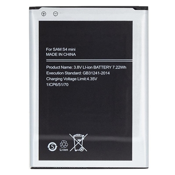 Samsung Galaxy S4 mini I9190 Batteri EB-B500BEBEC