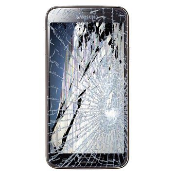 Samsung Galaxy S5 Reparasjon av LCD-display og Glass