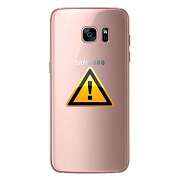 Utskifting av Samsung Galaxy S7 Edge Bakdeksel - Rosa