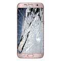 Reparasjon av Samsung Galaxy S7 Edge LCD-display & Berøringsskjerm (GH97-18533E) - Rosa