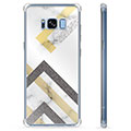 Samsung Galaxy S8 Hybrid-deksel - Abstrakt Marmor