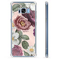 Samsung Galaxy S8 Hybrid-deksel - Romantiske Blomster