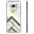 Samsung Galaxy S8+ Hybrid-deksel - Abstrakt Marmor