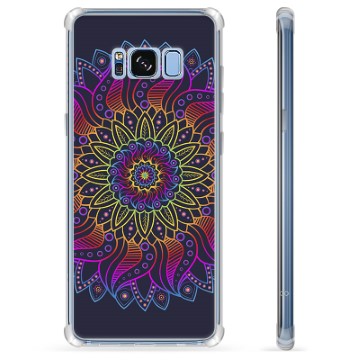 Samsung Galaxy S8+ Hybrid-deksel - Fargerik Mandala