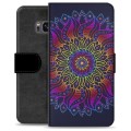 Samsung Galaxy S8+ Premium Lommebok-deksel - Fargerik Mandala