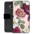 Samsung Galaxy S8+ Premium Lommebok-deksel - Romantiske Blomster