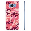 Samsung Galaxy S8+ TPU-deksel - Rosa Kamuflasje