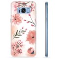 Samsung Galaxy S8+ TPU-deksel - Rosa Blomster