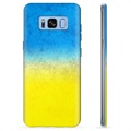 Samsung Galaxy S8+ TPU-deksel Ukrainsk flagg - Tofarget