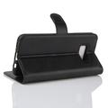 Samsung Galaxy S8+ Lommebok-deksel med Magnetisk Lukning - Svart