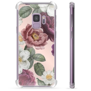 Samsung Galaxy S9 Hybrid-deksel - Romantiske Blomster