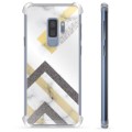 Samsung Galaxy S9+ Hybrid-deksel - Abstrakt Marmor