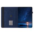 Samsung Galaxy Tab A11/A9 360-graders roterende smartdeksel med kortspor - mørkeblå