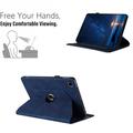 Samsung Galaxy Tab A11/A9 360-graders roterende smartdeksel med kortspor - mørkeblå
