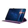 Samsung Galaxy Tab A11/A9 360-graders roterende smartdeksel med kortspor - Lilla