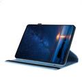 Samsung Galaxy Tab A11/A9 360-graders roterende smartdeksel med kortspor - Himmelblå