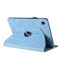 Samsung Galaxy Tab A11/A9 360-graders roterende smartdeksel med kortspor - Himmelblå